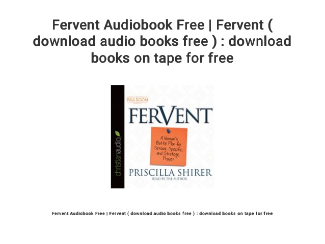 Fervent By Priscilla Shirer Free Download